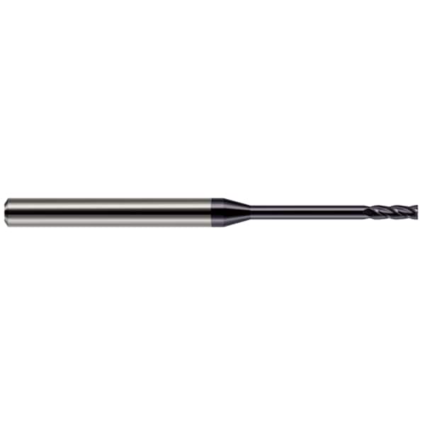 Miniature End Mill - 4 Flute - Square, 0.0800", Overall Length: 2"